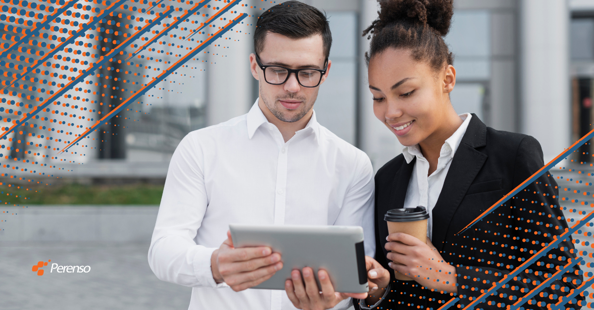 Sales reps using sales automation software